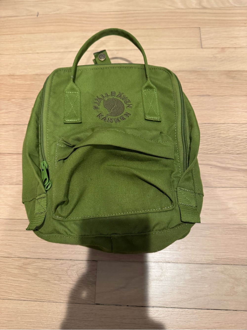 Fjallraven Kanken Mini Backpack in Green